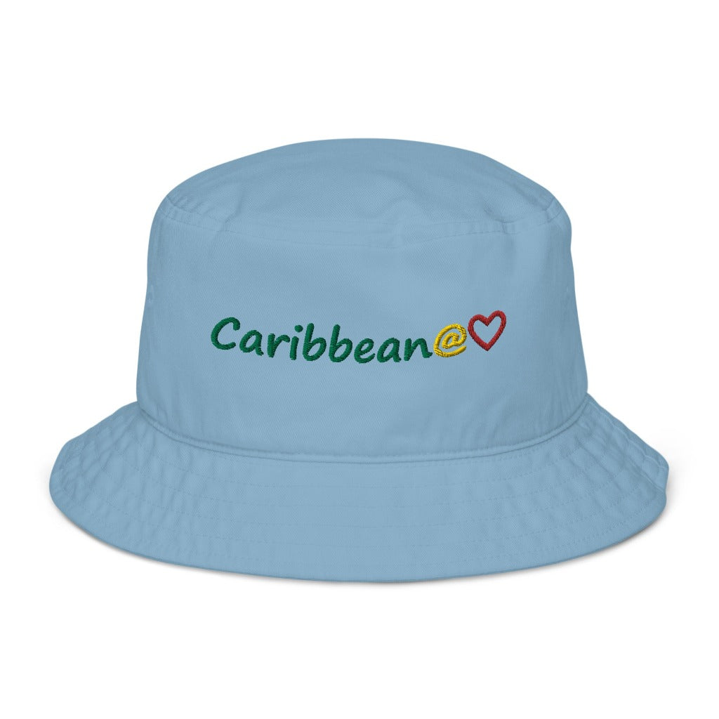 LazeyDaze Caribbean organic bucket hat